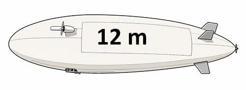 Indoor RC Blimp 5m